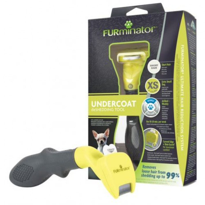 Фурмінатор FURminator для собак з короткою шерстю, розмір XS