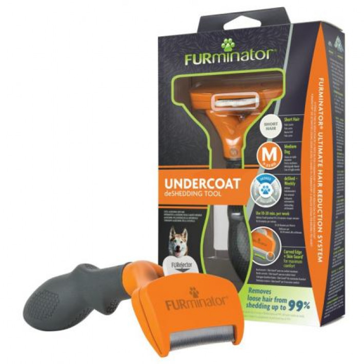 Фурмінатор FURminator для собак з короткою шерстю, розмір М