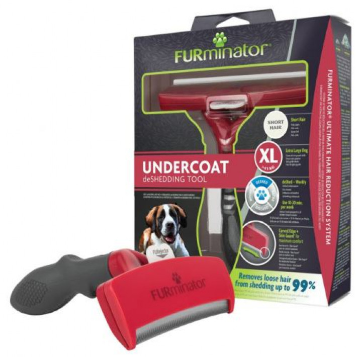 Фурмінатор FURminator для собак з короткою шерстю, розмір ХL