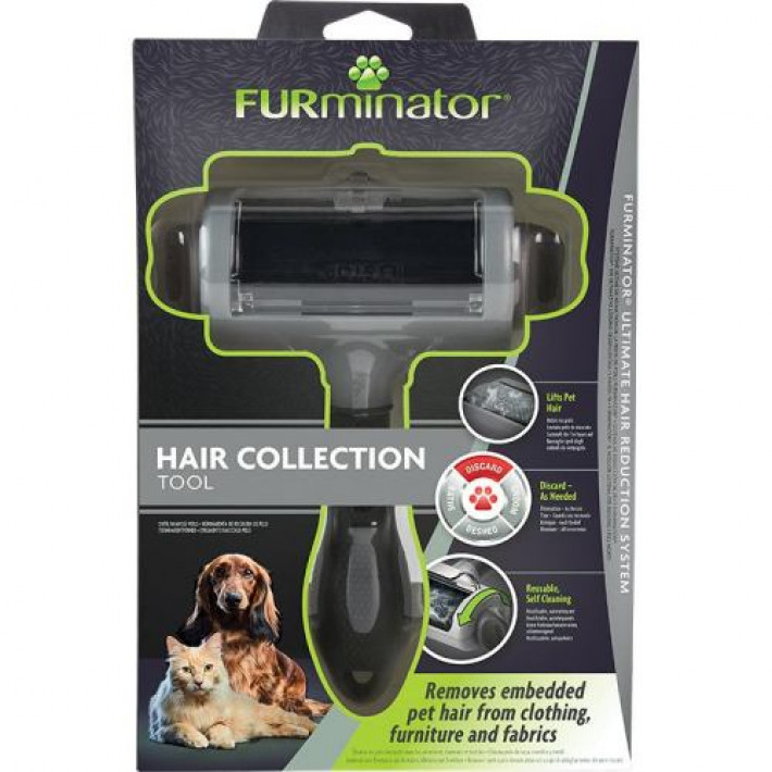 Щітка FURminator для котів та собак, для збору шерсті