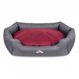 Лежак Pet Fashion «Bosphorus» для собак, 82x65x18 см, сірий