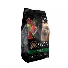 Сухий корм Savory для собак гурманів малих порід, зі свіжим ягням, 3 кг