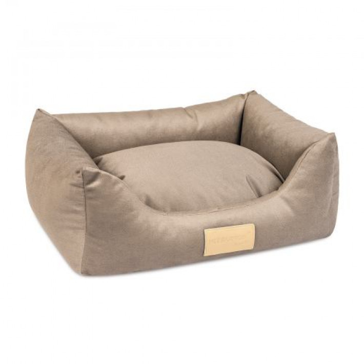 Лежак Pet Fashion «Molly» для собак та котів, 62х50х19 см, пісочний