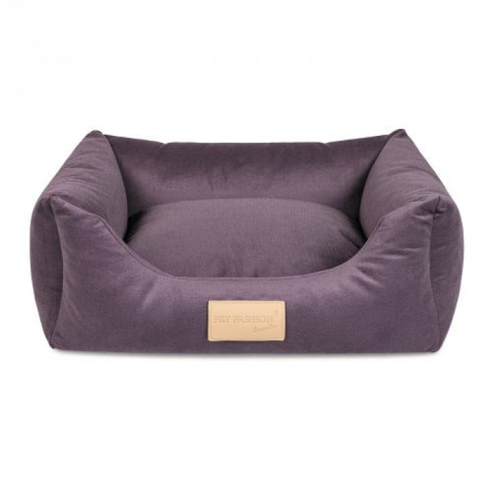 Лежак Pet Fashion «Molly» для собак та котів, 52х40х17 см, фіолетовий