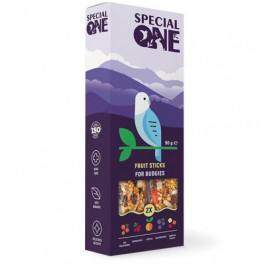 Палички Speciаl One «Фруктові» для хвилястих папуг, 90 г