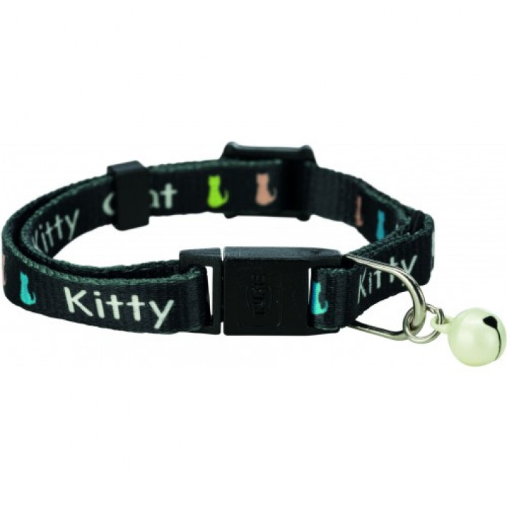 Нашийник Trixie Kitty для котів, нейлон (кольори в асортименті)
