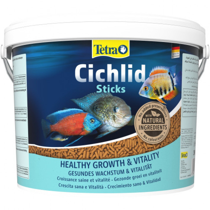 Корм Tetra Cichlid Sticks для рибок цихлід, 2,9 кг (палички)