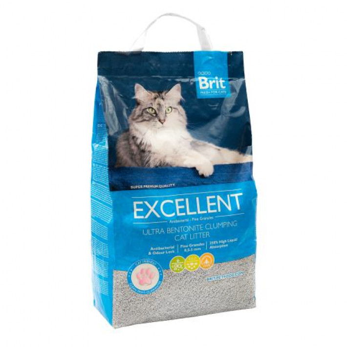 Наповнювач для котячого туалету Brit Fresh Excellent бентонітовий, 5 кг