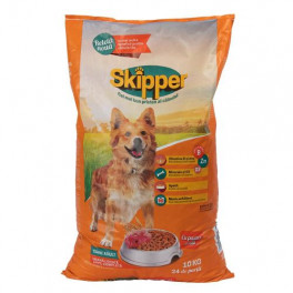 Сухий корм Skipper для собак, курка та яловичина, 10 кг