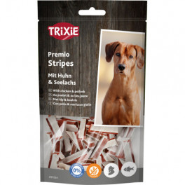 Ласощі Trixie Premio Fish Chicken Stripes для собак палички з куркою та минтаєм 75 г