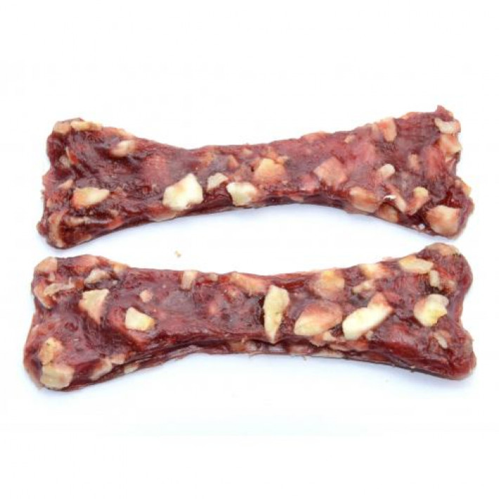 Ласощі Yalute Bone Shape of Duck and Banana для собак, качка та банан, 100 г