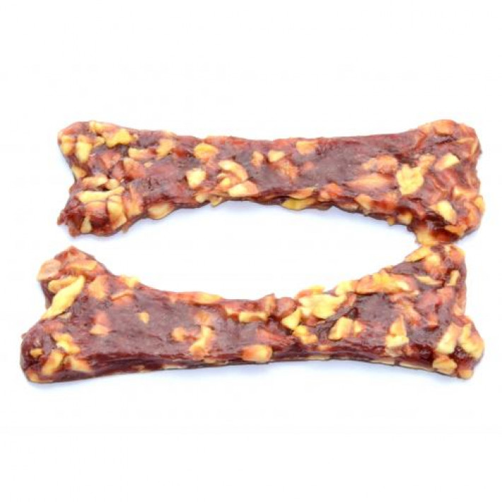 Ласощі Yalute Bone Shape of Duck and Apple для собак, качка та яблуко, 100 г