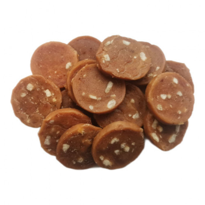 Ласощі Yalute Rabbit and Banana Chips для собак, кролик та банан, 100 г