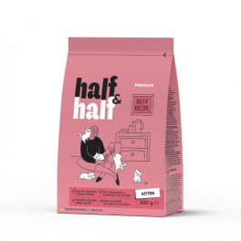 Сухий корм Half&Half для кошенят, з яловичиною, 300 г