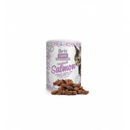 Ласощі для котів Brit Care Cat Snack Superfruits Salmon, лосось, 100 г