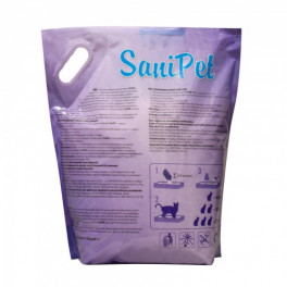 Наповнювач Sani Pet для котячих туалетів силікагелевий, лаванда, 7,6 л
