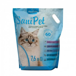 Наповнювач Sani Pet для котячих туалетів силікагелевий, 7,6 л