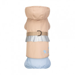 Дощовик Pet Fashion Tina для дівчаток розмір XL бежевий/блакитний