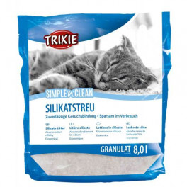 Наповнювач Trixie Simple&Clean для котів, силікагелевий, 8 л