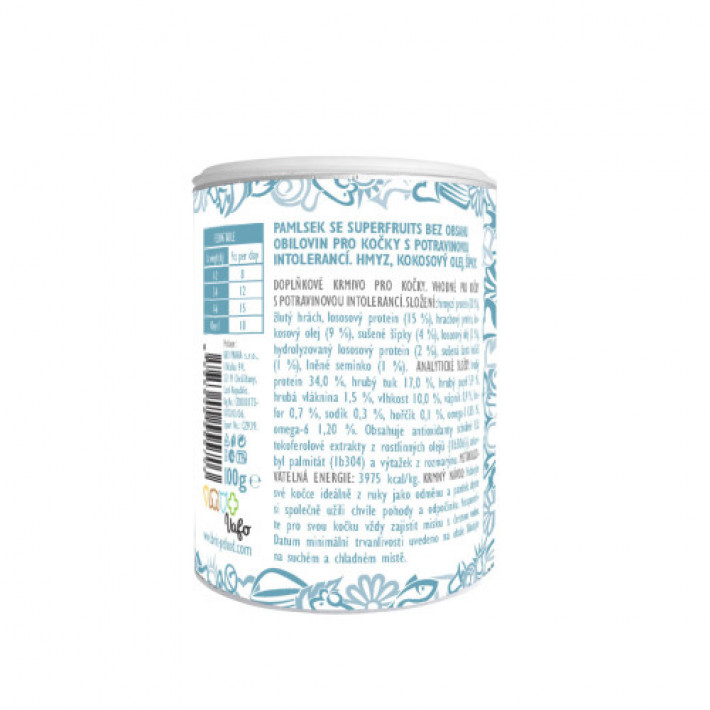 Ласощі для котів Brit Care Cat Snack Superfruits Insect комахи, 100 г