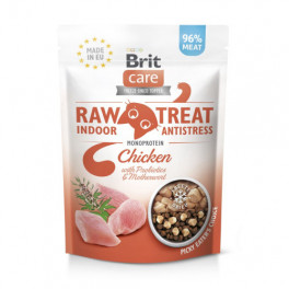 Ласощі для котів Brit Raw Treat Indoor & Antistress Freeze-dried з куркою, 40 г
