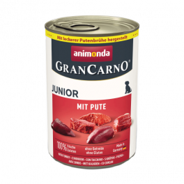 Корм вологий для цуценят Animonda GranCarno Junior Turkey з  індичкою, 400 г