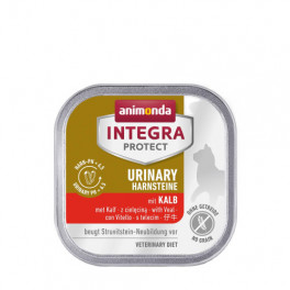 Корм вологий ветеринарний для котів Integra Protect Urinary Struvit при сечокам'яній хворобі, з телятиною, 100 г