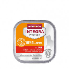 Корм вологий ветеринарний для котів Integra Protect Renal dishes with Veal при хворобах нирок, з телятиною, 100 г