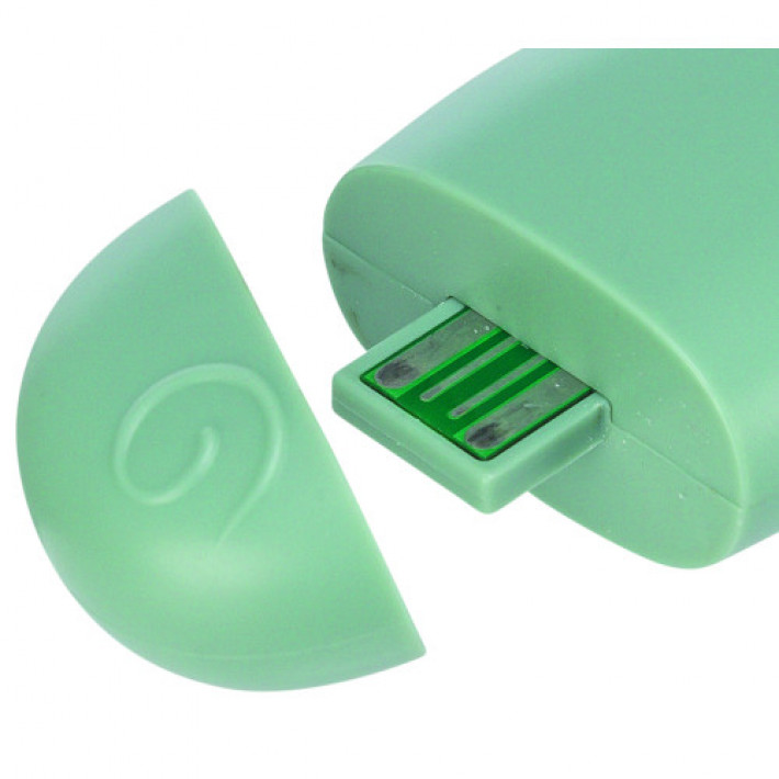 Іграшка Trixie Лазерна указка для котів пластик USB 7 см світло-зелена