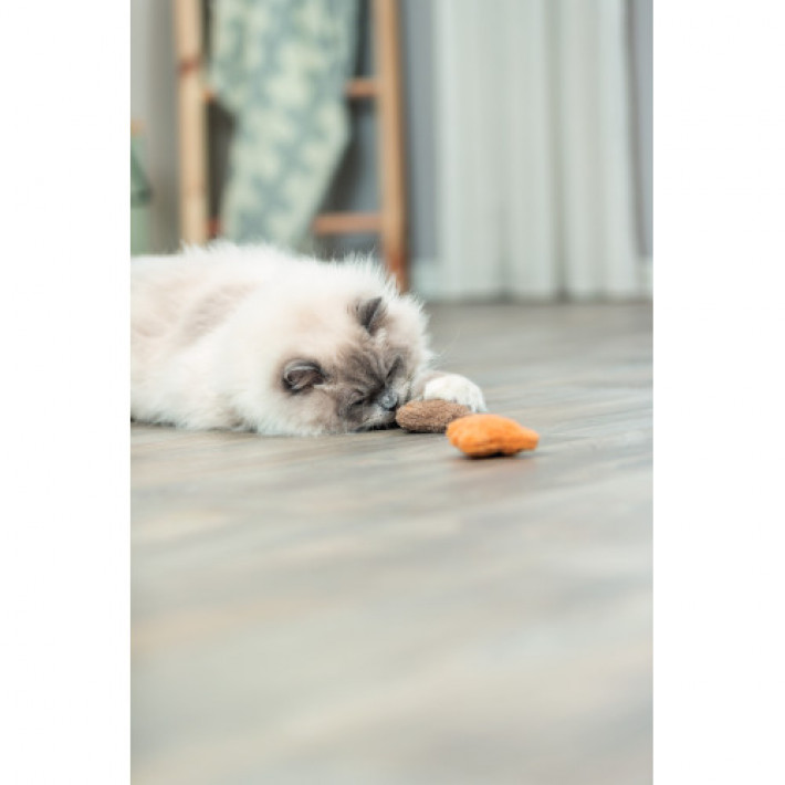 Іграшка Trixie Ведмідь плюшевий з котячою м'ятою для котів 8 см