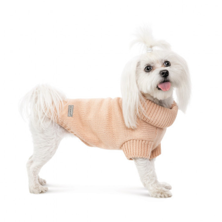 Светр Pet Fashion Sam персиковий для собак, XS
