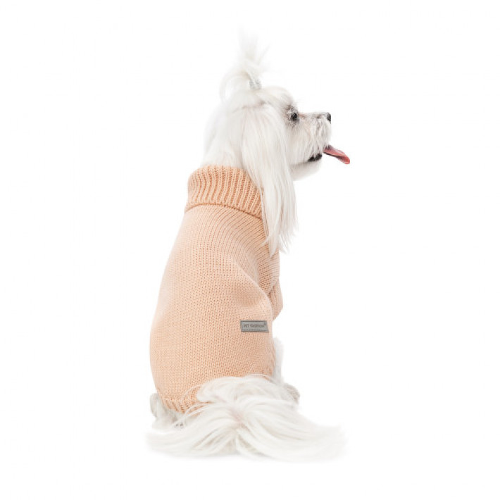 Светр Pet Fashion Sam персиковий для собак, XS