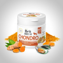 Вітаміни для собак Brit Vitamins Chondro для суглобів 60 таблеток