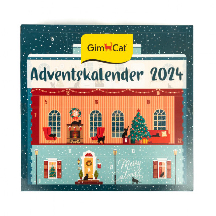 Адвент календар GimCat ADVENTSKALENDER 2024 для котів 550 г