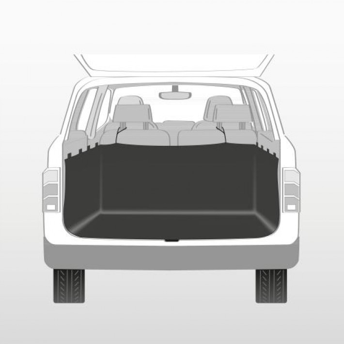 Автомобільна підстилка Trixie в багажник, нейлон, 2,30x1,70 м (чорний)
