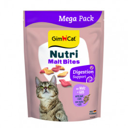 Вітаміни GimCat NUTRI MALT BITES для дорослих котів  для виведення грудок шерсті з мальтом 425г