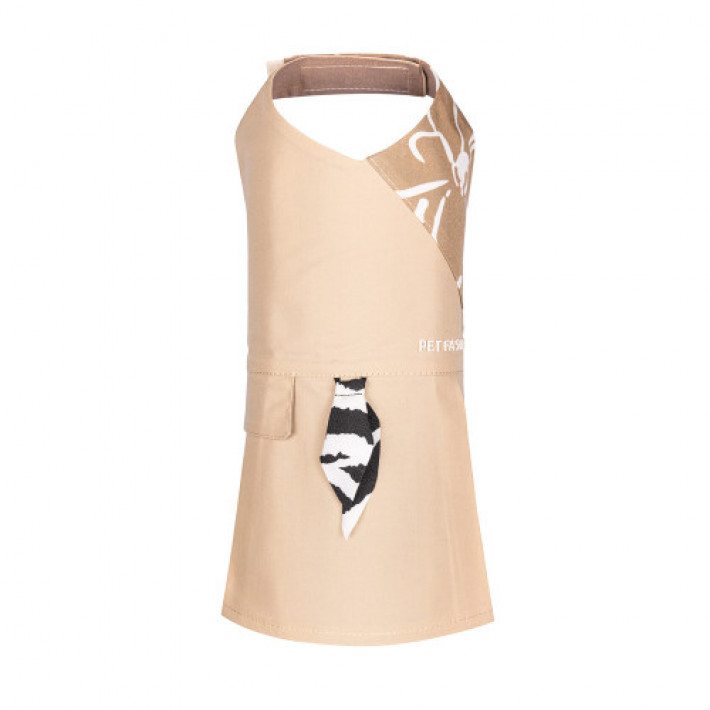 Сарафан Pet Fashion Lily для собак дівчинка бежевий XS2