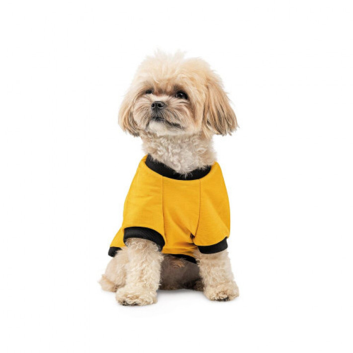 Футболка Pet Fashion Jessica для собак бавовна трикотаж жовта L