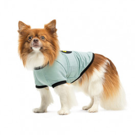 Футболка Pet Fashion Oscar для собак бавовна трикотаж рібана блакитна M