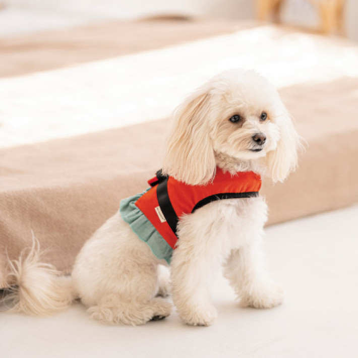 Шлея Monika ТМ Pet Fashion для собак S червона