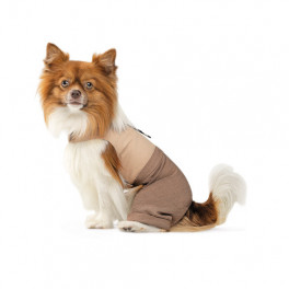 Шлея-костюм Darcy ТМ Pet Fashion для собак S бежева