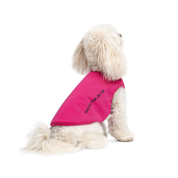 Борцівка Kale ТМ Pet Fashion для собак S малина
