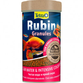 Корм Tetra Rubin Granules для акваріумних рибок, для яскравості забарвлення, 100 г (гранули)