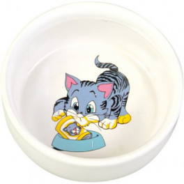 Миска Trixie для котів, керамічна, 11 см, 300 мл