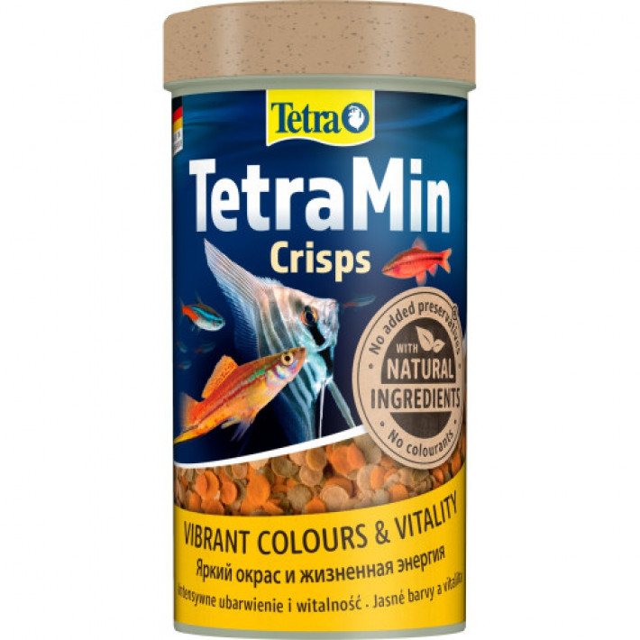 Корм Tetra Min Crisps для акваріумних рибок, 55 г (чіпси)
