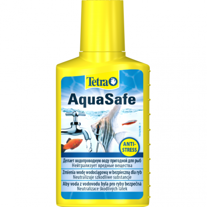 Засіб Tetra Aqua Safe для підготовки води в акваріумі, 100 мл на 200 л