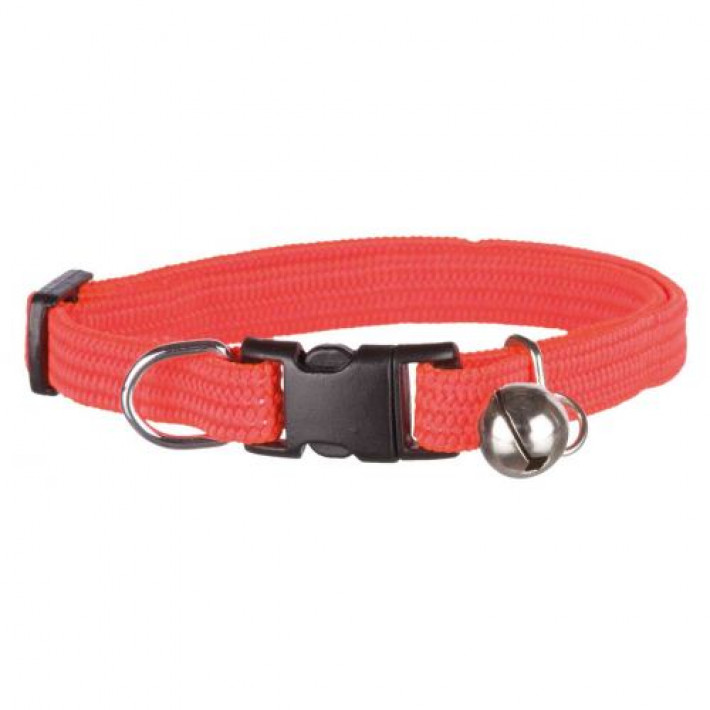 Нашийник Trixie Elastic для котів, нейлоновий з дзвіночком (кольори в асортименті)