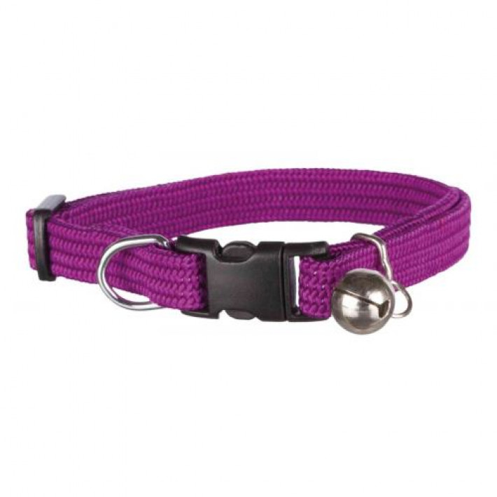 Нашийник Trixie Elastic для котів, нейлоновий з дзвіночком (кольори в асортименті)