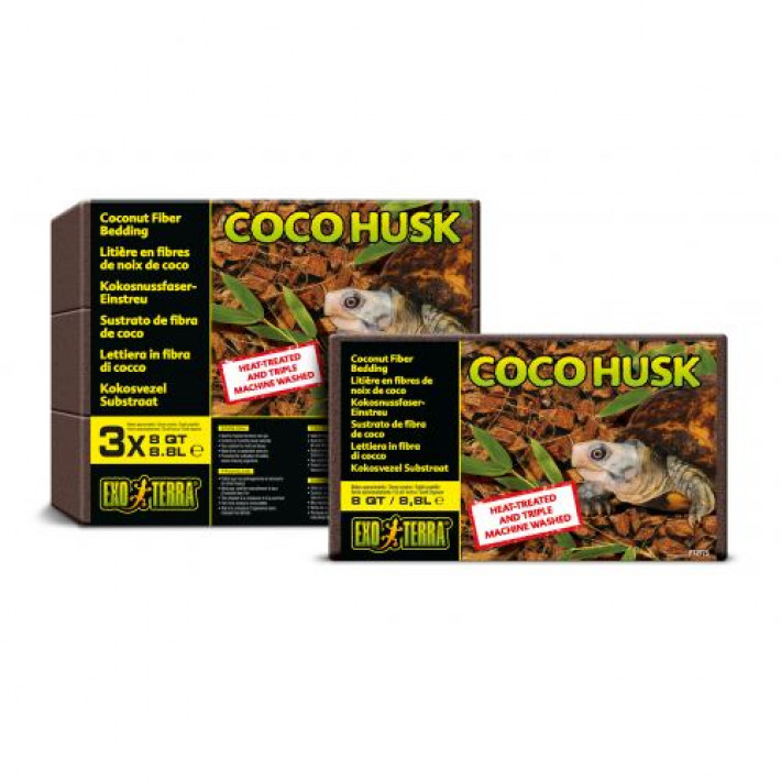Субстрат Exo Terra Coco Husk для тераріумних тварин 7 л