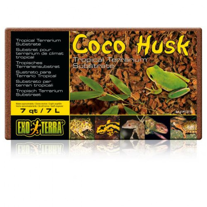 Субстрат Exo Terra Coco Husk для тераріумних тварин 7 л